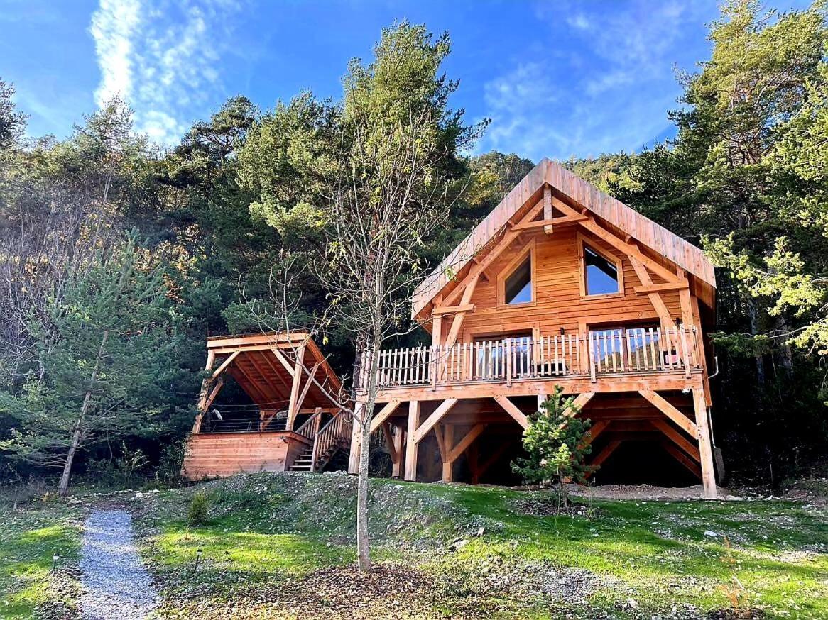 Chalet L'Empreinte Saint-Étienne-de-Tinée Exterior foto